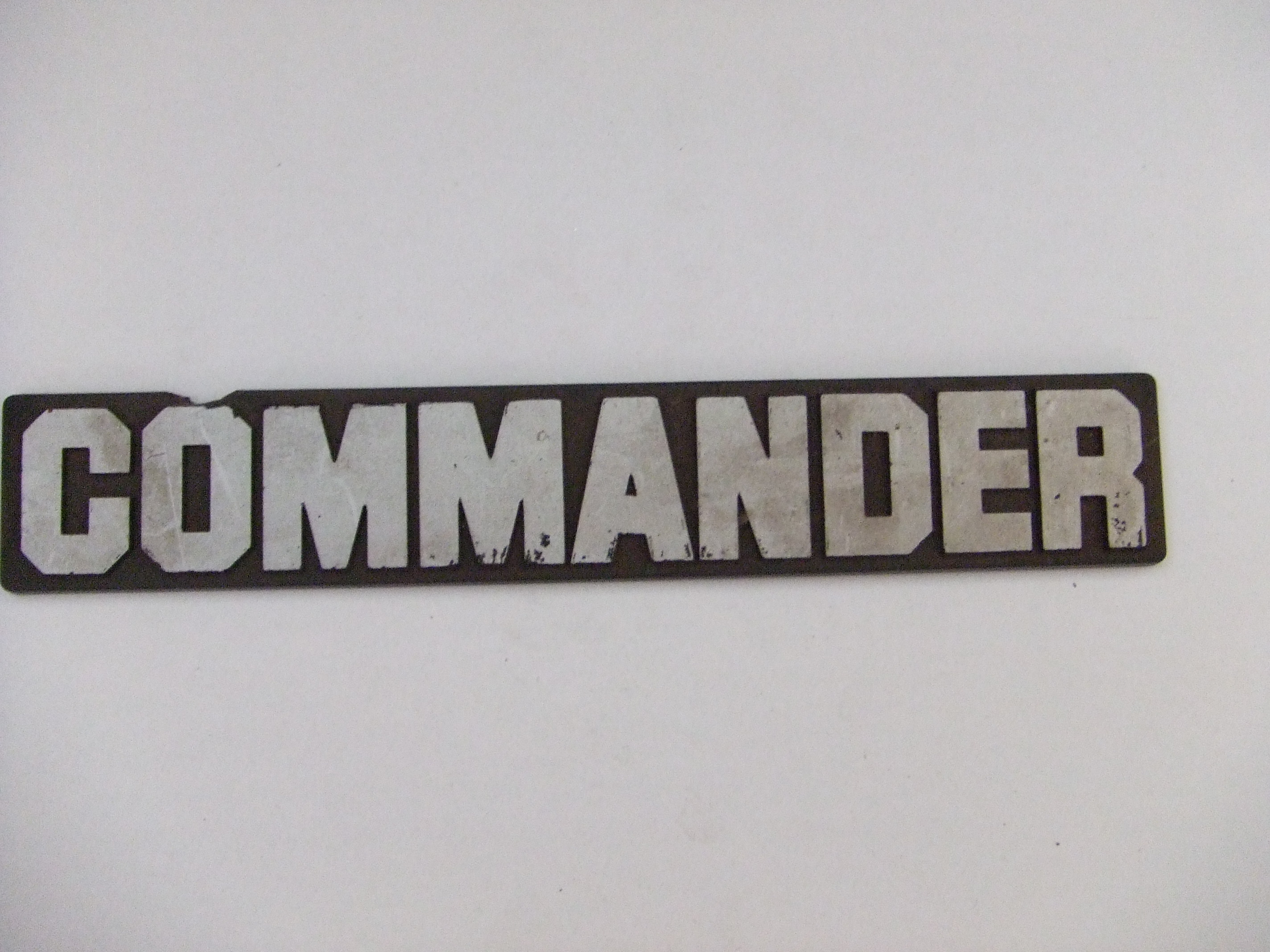 Commander jeep logo plaatje